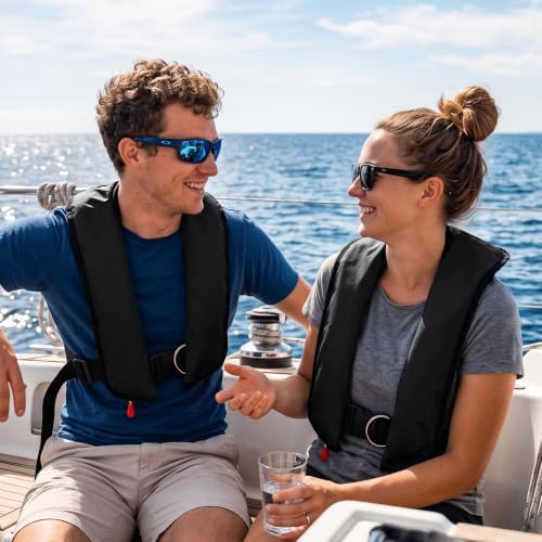 Manual Inflatable Life Jacket,Preserver PFD for Adults,Life Vest for Adults,Supports Weight up to 330 pounds - Image 4
