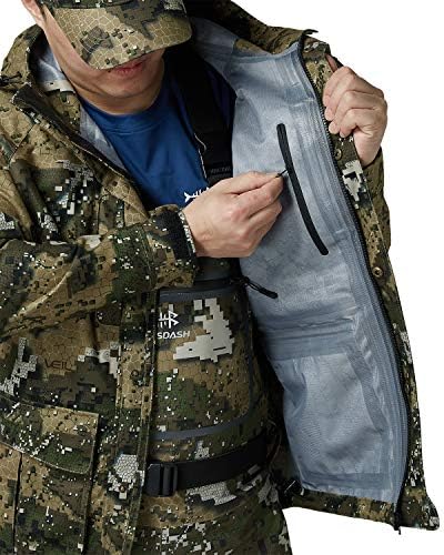 BASSDASH Walker-LW Breathable Waterproof Fishing Hunting Wading Jackets with Silent Outer Fabric for Men Women - Image 5