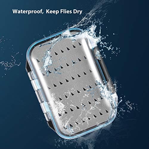 Gonex Fly Boxes for Fly Fishing files Jigs Waterproof Double Sided Fly Case - Image 6