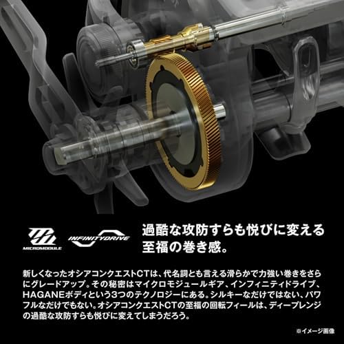 Shimano 24 Double Axis Reel, Osia Conquest CT - Image 3