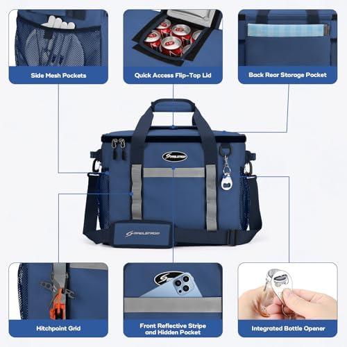 Maelstrom Soft Cooler Bag, 35/55/75 Can Beach Cooler with Flip-top Access - Image 2