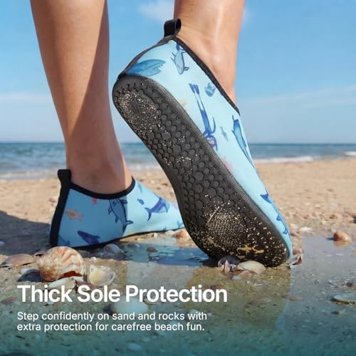Water Shoes for Women Men Quick-Dry Aqua Socks Swim Beach Outfits Barefoot - Image 2