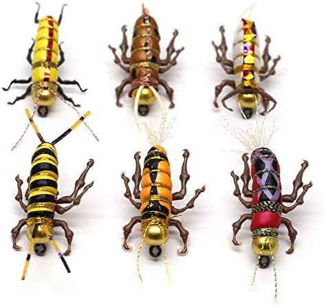 YZD Fly Fishing Flies Realistic Dry Wet Nymph Trout Flies Hand Tie Lures Kits 12/26/48 Pcs… - Image 2