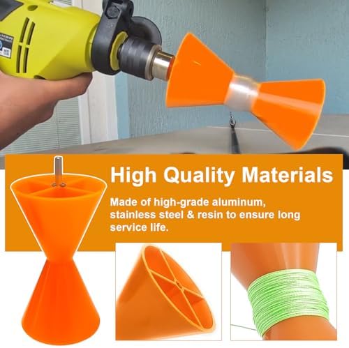 Fishing Line Stripper Spooler,Electric Reel Line Remover Unwinder Tool - Image 5
