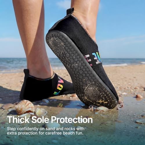 Water Shoes for Women Men Quick-Dry Aqua Socks Swim Beach Outfits Barefoot - Image 2