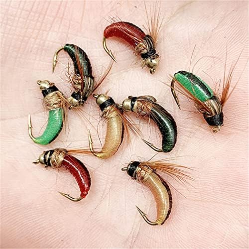 Fly Fishing Flies Kit Trout Steelhead Salmon Bass Flies Assortment 32Pcs-148pcs Include Dry Wet Flies Nymphs Streamers Maggot, Fly Lure Set - Image 6