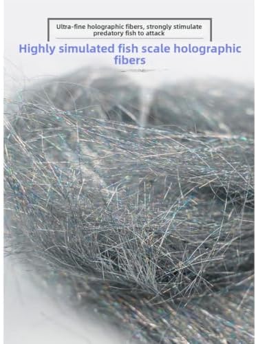 5-Color Fly Tying Fiber Pack Soft Synthetic Hair for Lures - Image 2