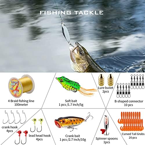 Collapsible Fishing Rod and Reel Combo, BalanZze Telescopic Fishing Rod with Spinning Reel, Portable Collapsible Fishing Pole Kit for Saltwater and Freshwater – Ideal Fishing Gift - Image 4