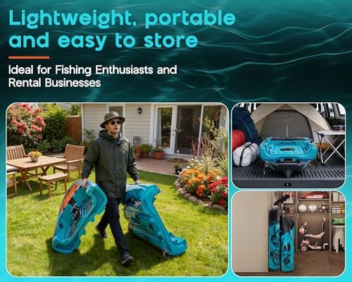 Albott Modular Fishing Kayak with Drive System & Durable HDPE, Customizable - Image 5