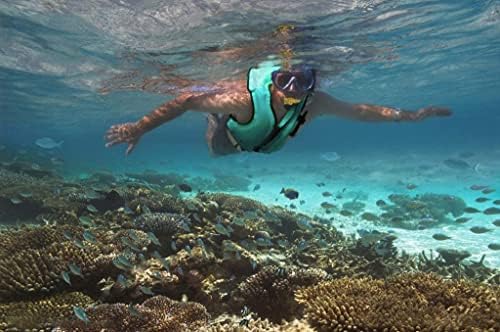 NAXER Inflatable Buoyancy Jackets Snorkel Vests for Adults Kayak Kayaking Snorkeling Suit 90-200 lbs Easy Swimming Boating Paddleboarding Water Sports - Image 6