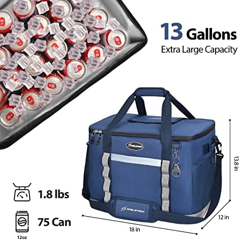 Maelstrom Soft Cooler Bag, 35/55/75 Can Beach Cooler with Flip-top Access - Image 5