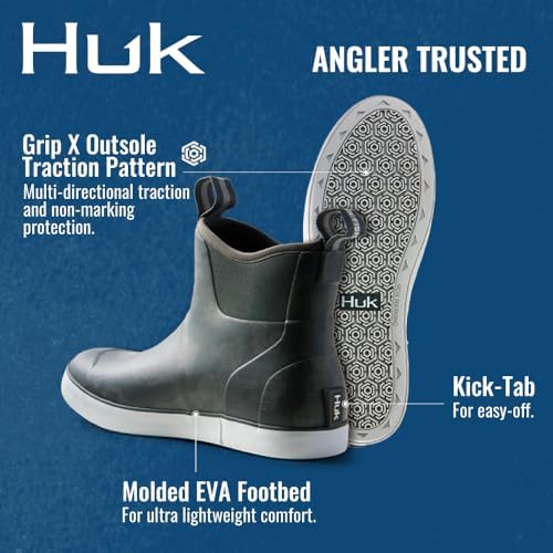 HUK mens Rogue Wave Shoe, High-performance Fishing & Deck Boot - Image 5