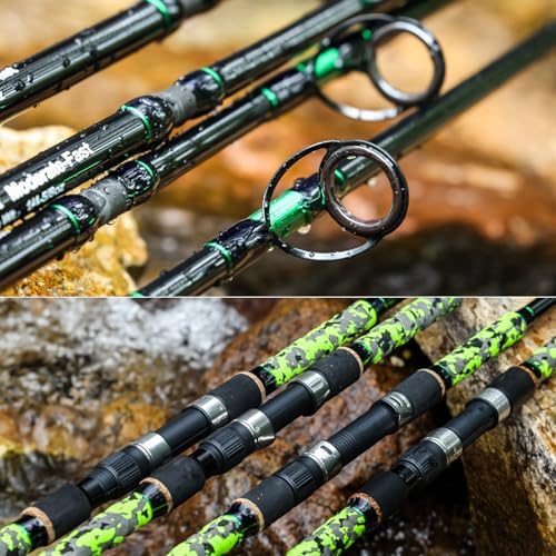 Sougayilang Surf Spinning Fishing Rod Carbon Travel Surf Rod M/MH 3 Piece Spinning Fishing Rod 9'/10'/11'/12' - Image 7