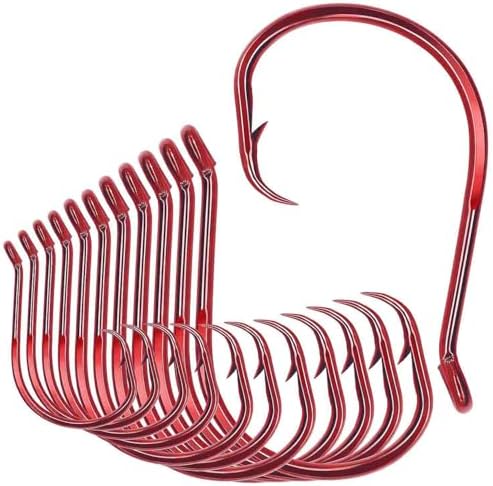 XFISHMAN Circle Hooks - Octopus Hooks Saltwater - 50 Pack #1 12/0 by XFISHMAN
