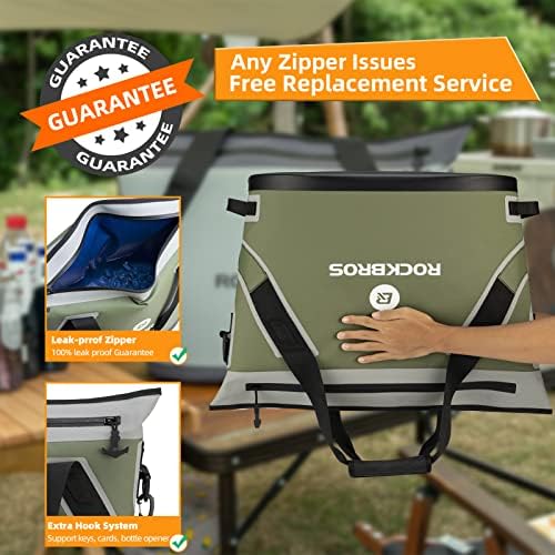 ROCKBROS Backpack Cooler for Camping Fishing Party Outdoor Adventure Picnic - Image 2
