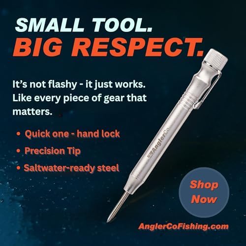 Retractable Fish Venting Tool with Pocket Clip – Durable Barotrauma Release Tool for Saltwater Fishing - Image 3