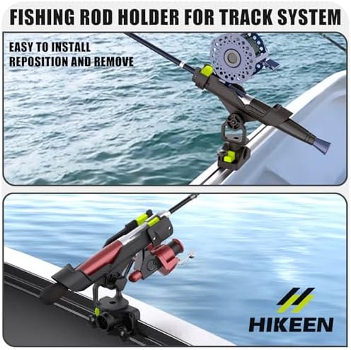Combo Mount Fishing Rod Holders - 360 Degree Adjustable Boat Rod Rack - Image 6