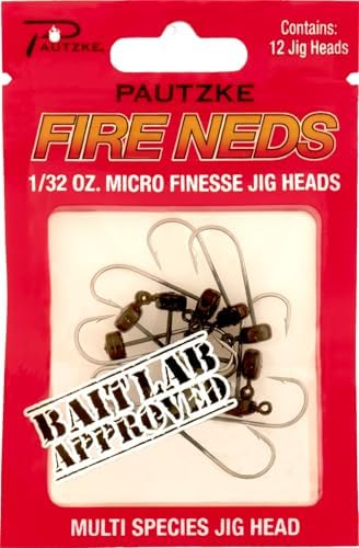 Pautzke's Fire Neds, Micro Finesse Jigs,Ultimate Trout and Multi-Species Fishing Lures by Pautzke+Bait