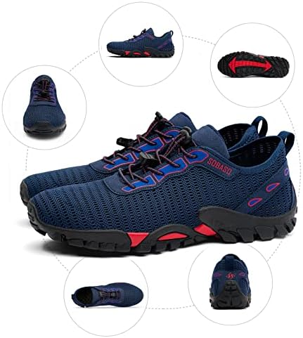 SOBASO Water Shoes Women Men Quick Drying Swim Beach Aqua Shoes for Water Sport Diving Hiking Sailing Travel - Image 7