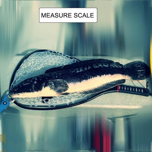 Aventik Fly Floating Fishing Net Carbon Fiber Landing Trout Net Light Weight Clear Rubber Ghost Net Catch & Release - Image 4