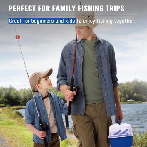 Large 3-Layer Fishing Tackle Box Lures with Tackle Included 448 Pcs - Image 4