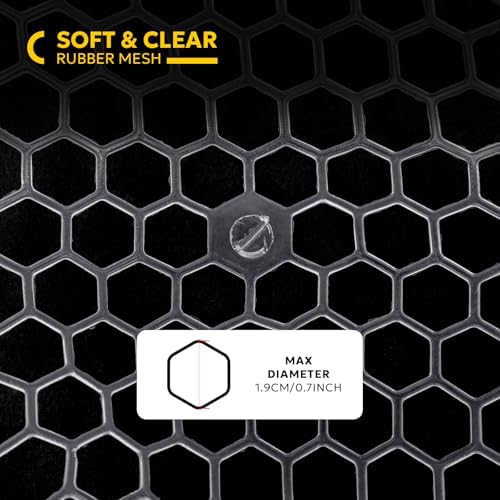 SF Fly Fishing Landing Net Soft Rubber Mesh Trout Net Catch and Release Net - Image 5
