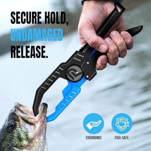PLUSINNO Fishing Gear, Fishing Tools, Fishing Accessories, Corrosion Resistant Fishing Pliers Kit, Fishing Knife, Floating Fish Lip Gripper Fishing Gifts for Men, Gifts for Fishermen - Image 5