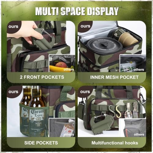 Backpack Cooler Insulated Leakproof, Soft Cooler Backpack for Beach - Image 4