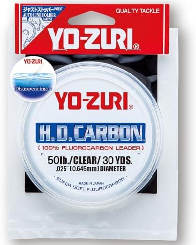 Yo-Zuri H.D. Fluorocarbon 30-Yard Leader Line by DUEL