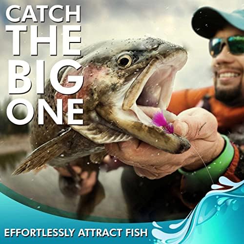 Feeder Creek Crystal Woolly Bugger Fly Fishing Flies - 12pc Flies for Fly Fishing | Trout Flies | Bass Flies | Streamer Flies | Fly Fishing Lures | 4 Size Fly Fishing Assortment - Image 3