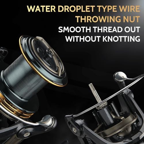 Big Game Surf Spinning Fishing Reel, 44Lbs Max Drag Saltwater Fishing Reels - Image 6