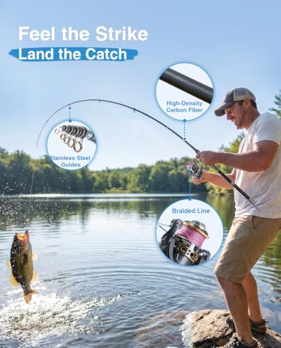 Telescopic Fishing Rod and Reel Combo for Adults Beginners - Image 2