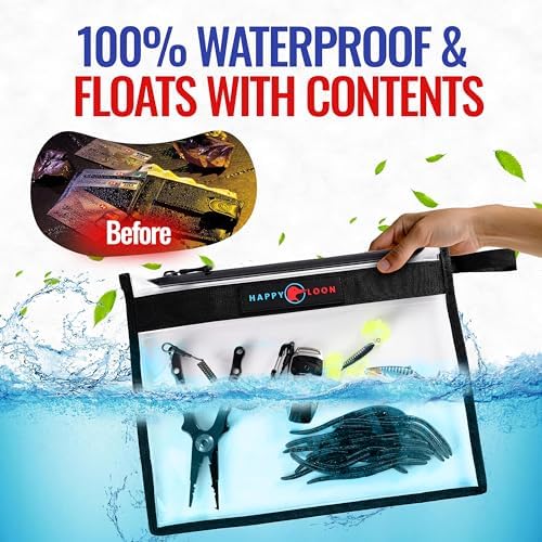 Floating Waterproof Fishing Tackle Bag Set - 2 Large - Image 3