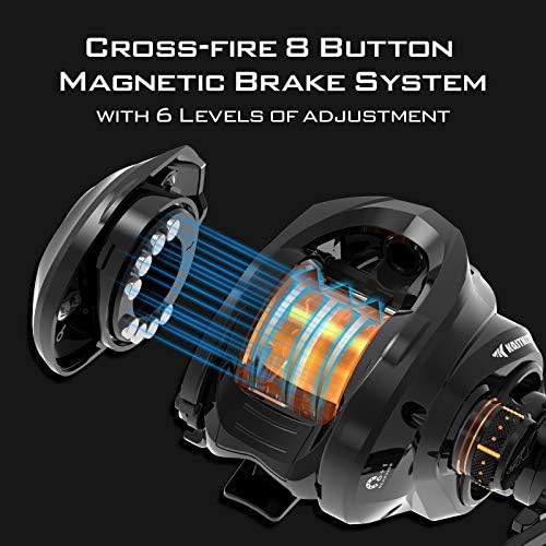 KastKing Zephyr Bait Finesse Baitcasting Fishing Reels with Drag Clicker - Image 5