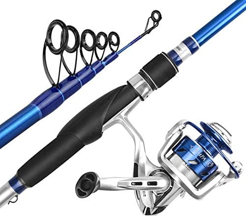 KastKing Compass Telescopic Fishing Rods and Combo, Easy to Travel by KastKing