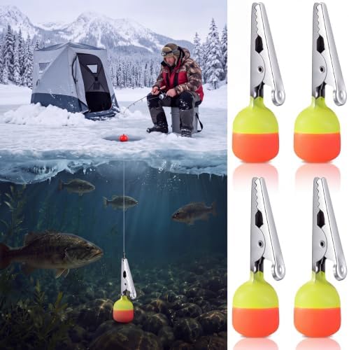 Copkim 4 Pcs Clip-on Fishing Depth Finder by Copkim