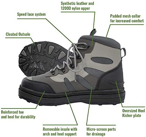 FROGG TOGGS Men's Pilot Ii Cleated Wading Shoe - Image 3