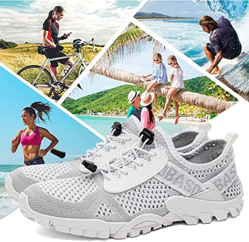 SOBASO Water Shoes Women Men Quick Drying Swim Beach Aqua Shoes for Water Sport Diving Hiking Sailing Travel - Image 7