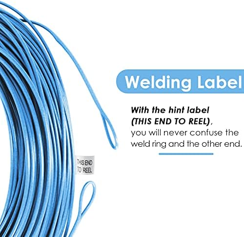 SF Fly Fishing Line Weight Forward Floating Fly Line for Fly Fishing 3wt 4wt 5wt 6wt 7wt 8wt 100FT Double Welded Loops - Image 3