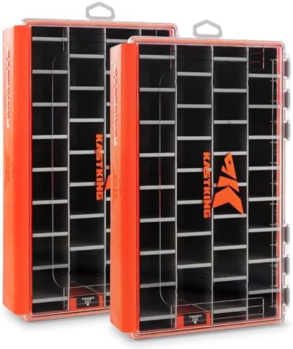 KastKing HyperSeal Waterproof Tackle Box, 3700 Deep Tackle Trays by KastKing