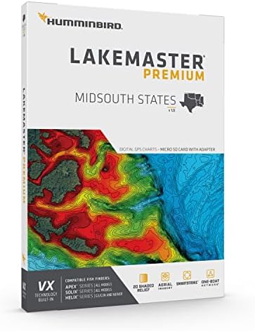 Humminbird LakeMaster Premium Map SD Card for Fish Finders - Image 2