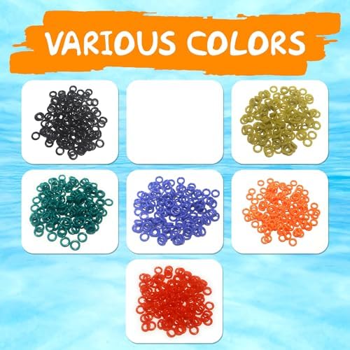 Reaction Tackle Wacky Rig Tool and O-Rings for Soft Plastic Worms, Bass Fishing Wacky Rig and Neko Rig Stick Bait Setup for Largemouth and Smallmouth - Image 2