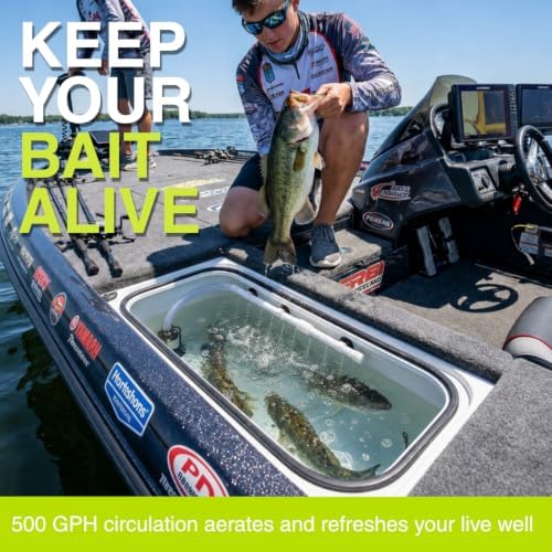 Marine Metal Super Saver Live Well Bait System & Aerator Kit - Image 7