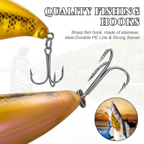 Fishing Lures Shallow Deep Diving Swimbait Crankbait Fishing Wobble Multi Jointed Hard Baits for Bass Trout Freshwater and Saltwater - Image 5