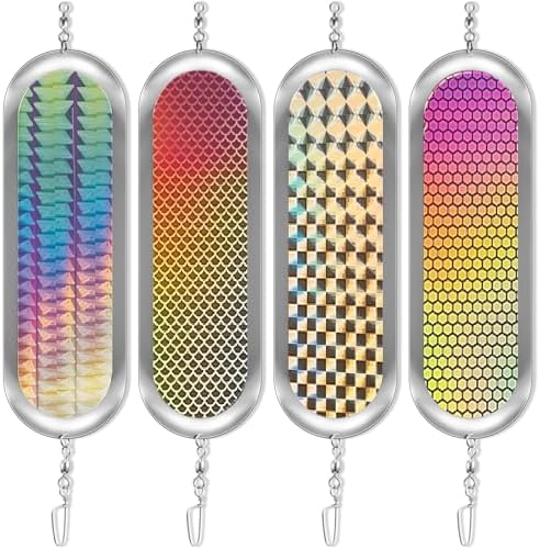 Glooglitter Kokanee Dodger Fishing Flashers by Glooglitter