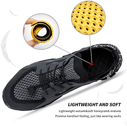 SOBASO Water Shoes Women Men Quick Drying Swim Beach Aqua Shoes for Water Sport Diving Hiking Sailing Travel - Image 5