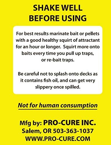 Pro-Cure Crab & Shrimp Attractant, 16 Ounce, Red - Image 3