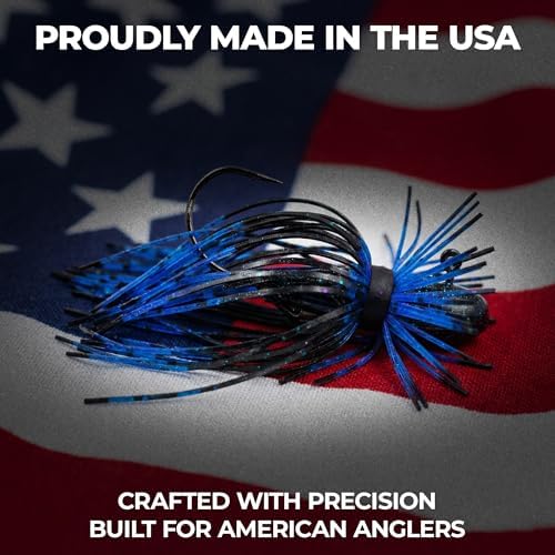 Spider Fishing Jig Lures, 1/4 and 1/8 Oz Finesse Style, 2-Pack - Image 6