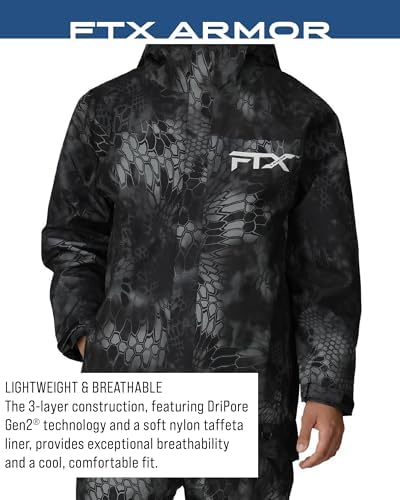 FROGG TOGGS Men's FTX Armor Waterproof Fishing Rain Jacket for Anglers - Image 6