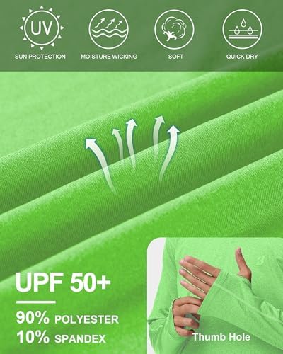 Roadbox Men's UPF 50+ Fishing Shirts, Long Sleeve UV Sun Protection Hoodie - Image 4